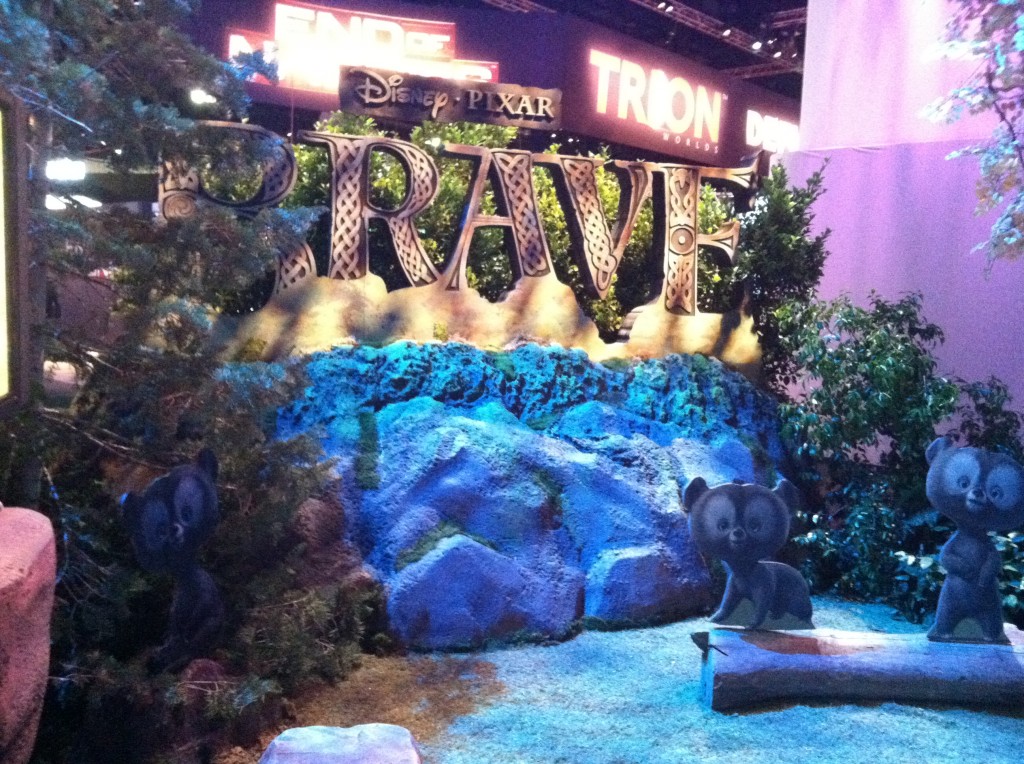 Disney Pixar's Brave and TRIO at E3 2012