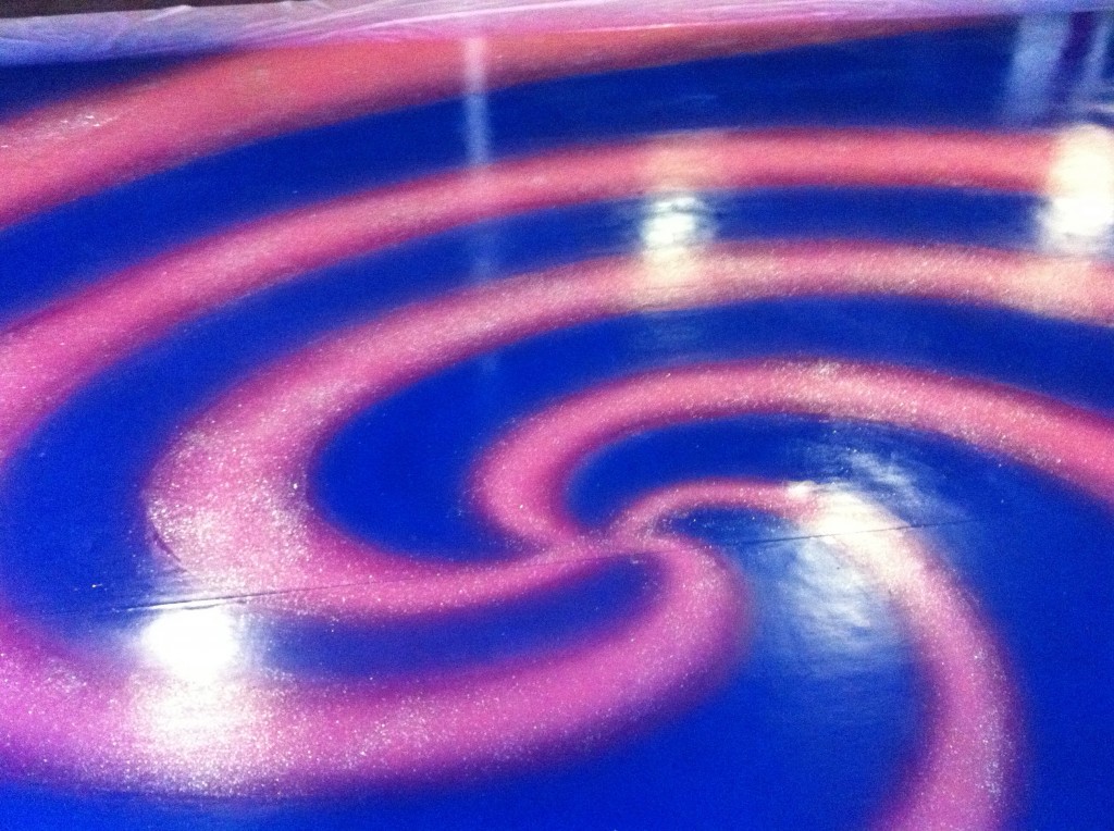 Katy Perry's Custom Floor