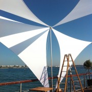 TRIO manufactured booth for Warner Bros. MIP COM in Cannes, France