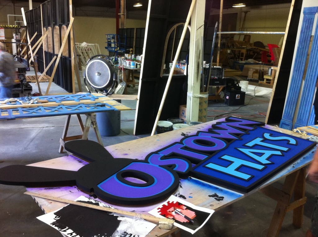 CNC routed signs for Disney E3 booth