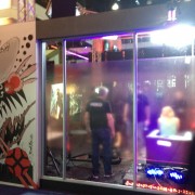 TRIO manufactured and skinned booth for IGN at E3 2012