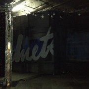 TRIO - placing the backdrop for Duets which airs on ABC