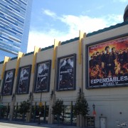 TRIO printed Expendables 2 billboards at LA Live
