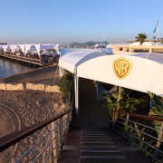 TRIO manufactured booth for Warner Bros. MIP COM in Cannes, France
