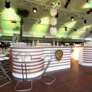 TRIO manufactured booth and graphics for Warner Bros. MIP COM