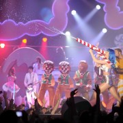 Katy Perry performing in her California Dreamin' tour - on TRIO flooring