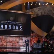 TRIO CNC Routed Panels on stage at the NFL Honors 2012