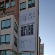 TRIO printed 'Matchbox Twenty' scrim on The Pinnacle building in Burbank