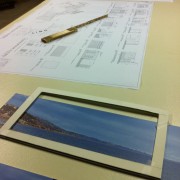 Designing the printed backdrop for 'Malibu Country'