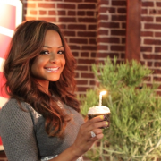 TRIO faux brick walls and graphics - The Voice, with Christina Milian