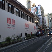 TRIO printed construction barricade in San Francisco