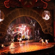 On stage with Cirque du Soleil's production of 'Iris'