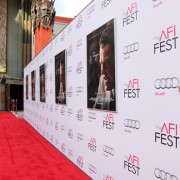 TRIO printed step & repeat at the AFI Film Fest premiere of J Edgar