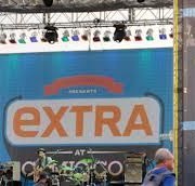 TRIO printed graphics on the Extra stage at Comic Con 2012
