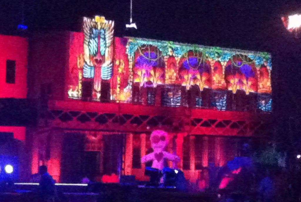 TRIO created the VooDoo doll at the Warner Bros LA Screening Gala, on the Warner Bros studio lot, Burbank.